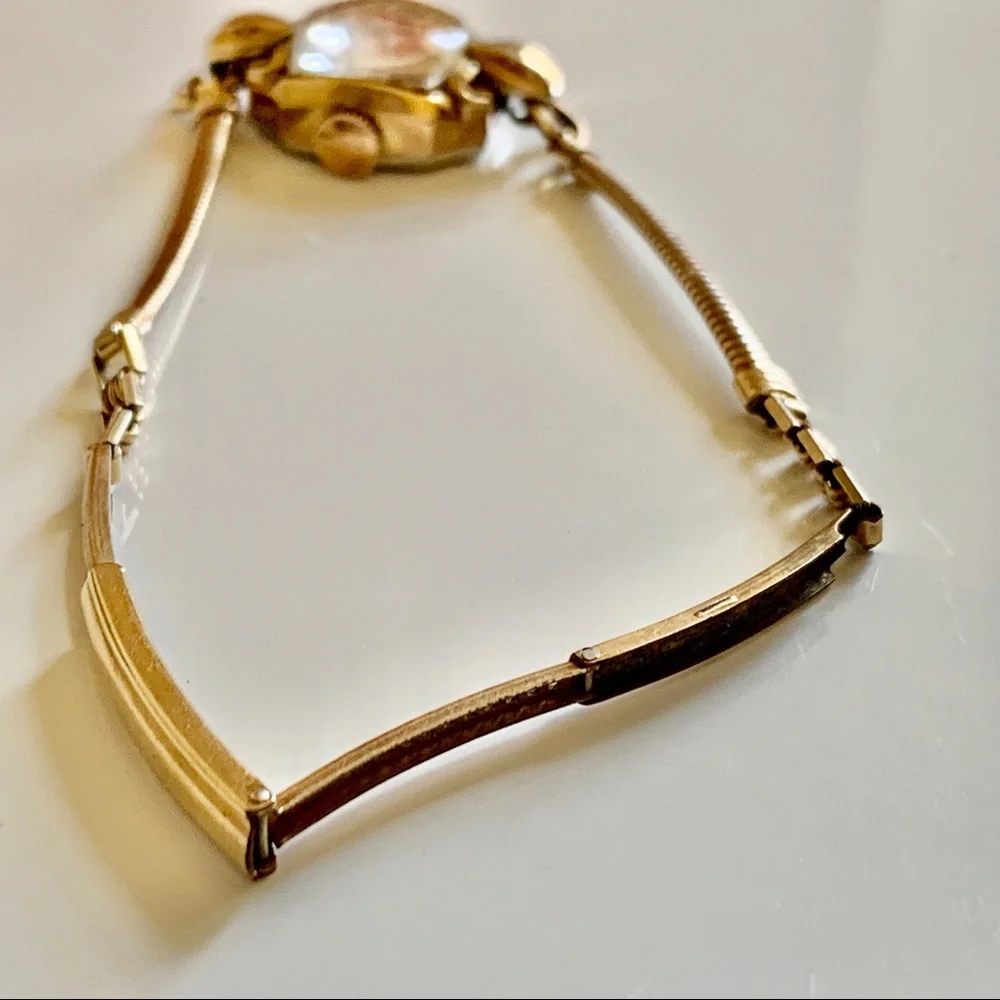 VINTAGE PALOMAR WATCH with Rhinestones‎